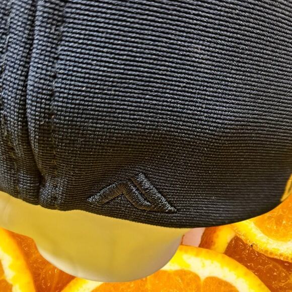 Pacific Headwear Performance Black-Orange Old Force Barbados Baseball Cap - Picture 4 of 8